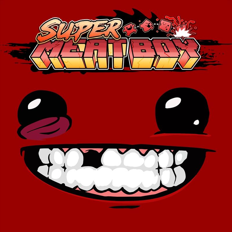 Super Meat Boy box art for Playstation 4